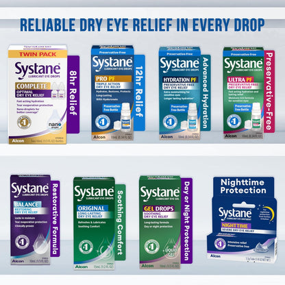Systane Complete Augentropfen, 0,34 Fl Oz, Doppelpack (2er-Pack)
