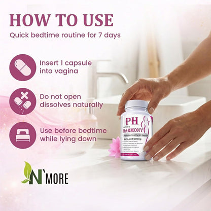 PURE PLANT HOME Borsäure-Zäpfchen Nature's Harmony 30 Stück 600 mg 100% rein hergestellt in den USA