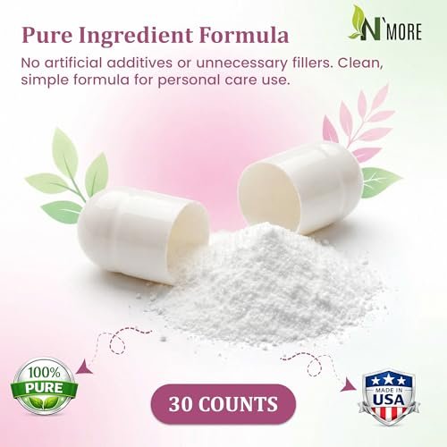 PURE PLANT HOME Borsäure-Zäpfchen Nature's Harmony 30 Stück 600 mg 100% rein hergestellt in den USA