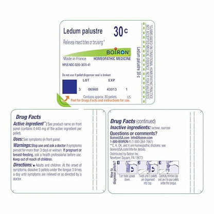 Boiron Cocculus Indicus 30C Homöopathisches Mittel gegen Reiseübelkeit – 80 Kügelchen