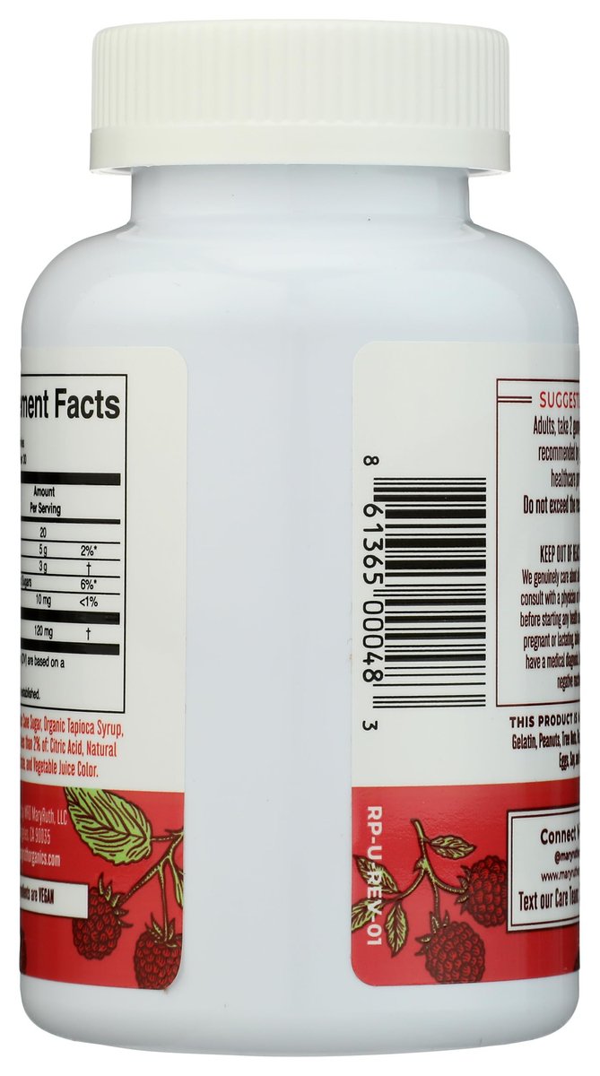 MaryRuth Organics CoQ10 Gummis | Coenzym Q10 120 mg | Vegane Gummipräparate für Herzgesundheit & Zellgesundheit | Antioxidans | Nicht-GMO | Glutenfrei | 60 Stück | 1 Monatsvorrat