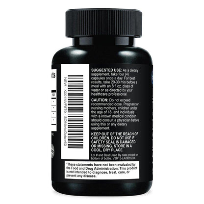 Extra Starkes Nitric-Oxid-Booster – 3-fache Stärke mit L-Arginin AKG & Citrullin Malat – Premium Pre-Workout Booster für Männer & Frauen – Natürliche Energie & Muskelunterstützung – Hergestellt in den USA – 60 Kapseln