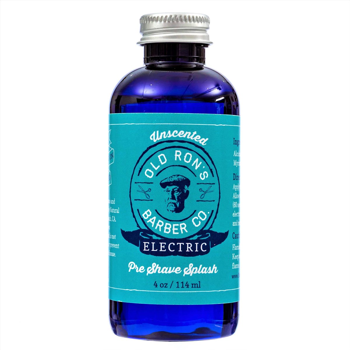 Old Ron's Barber Co. Elektrischer Pre-Shave Splash, Ungiftig, 118 ml (1er-Pack)