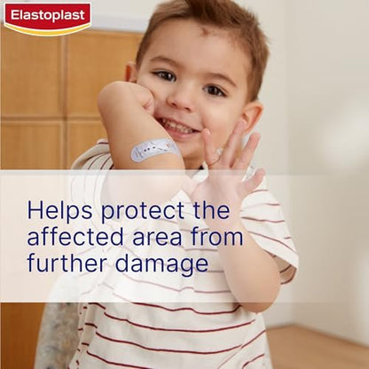 Elastoplast Disney Frozen Pflaster, gemischte Größen (16 Stück), bunt, Erste-Hilfe-Wundversorgung für Kinder mit Frozen-Motiven, hautfreundlich
