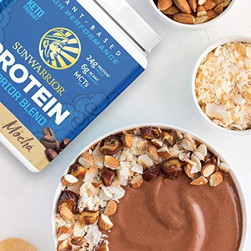 Sunwarrior Bio-Pflanzliches Proteinpulver Mokka | Veganes Bio-Protein mit BCAA-Aminosäuren, Hanfsamen & Erbsen | Ohne Soja, Milch, Füllstoffe & Glutenfrei (Mokka, 15 Portionen)