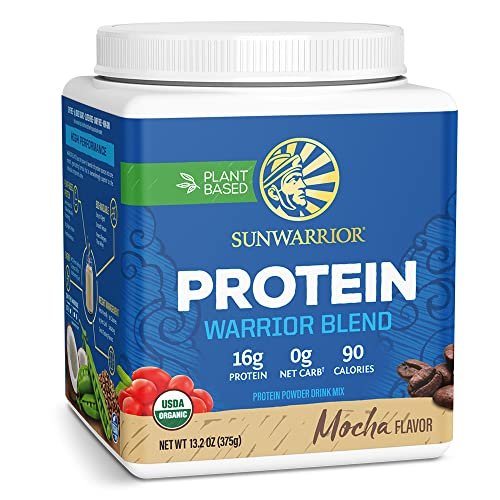 Sunwarrior Bio-Pflanzliches Proteinpulver Mokka | Veganes Bio-Protein mit BCAA-Aminosäuren, Hanfsamen & Erbsen | Ohne Soja, Milch, Füllstoffe & Glutenfrei (Mokka, 15 Portionen)