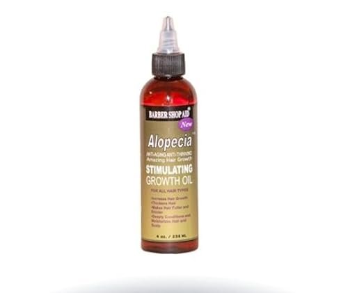 Barber Shop Aid Alopecia Stimulierendes Haarwachstumsöl 4 oz
