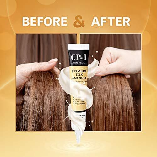 CP-1 Premium Silk Ampoule Keratin Silk 4er-Pack – Haarserum mit Keratin und Ceramid für Reparatur und Pflege