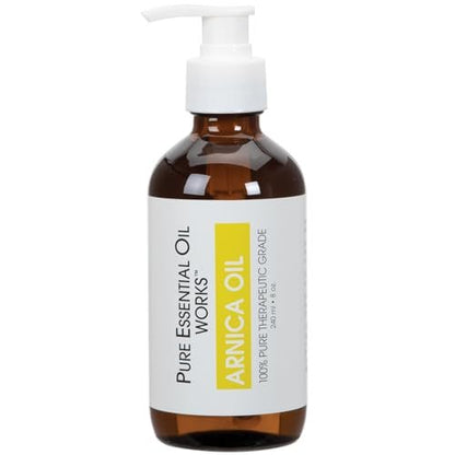 100% reines Arnikablütenöl von Pure Essential Oil Works – 237 ml, natürlich, parabenfrei