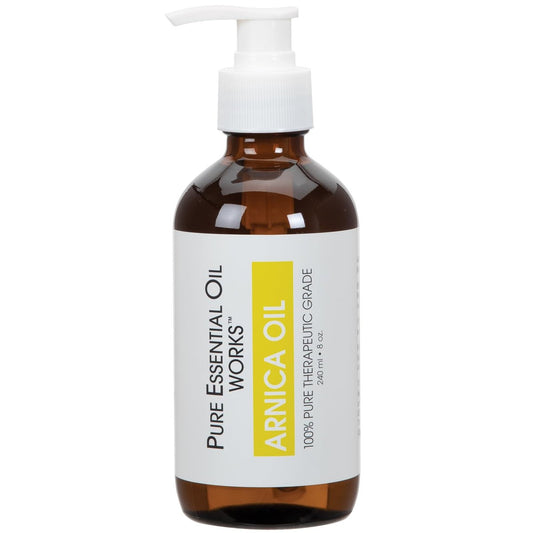 100% reines Arnikablütenöl von Pure Essential Oil Works – 237 ml, natürlich, parabenfrei