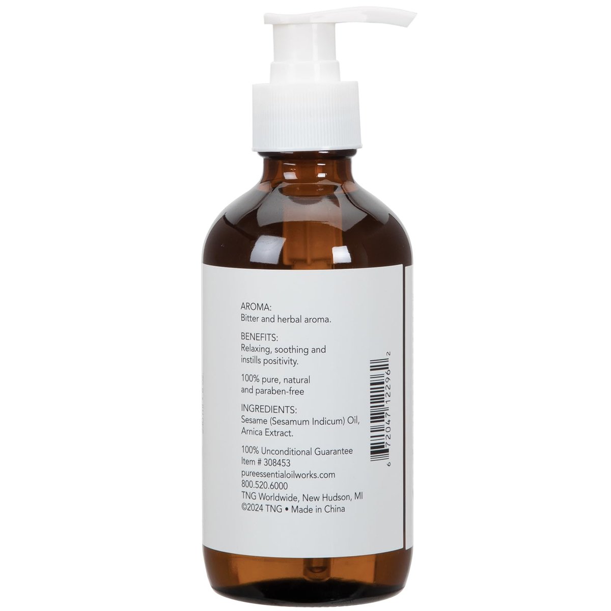 100% reines Arnikablütenöl von Pure Essential Oil Works – 237 ml, natürlich, parabenfrei