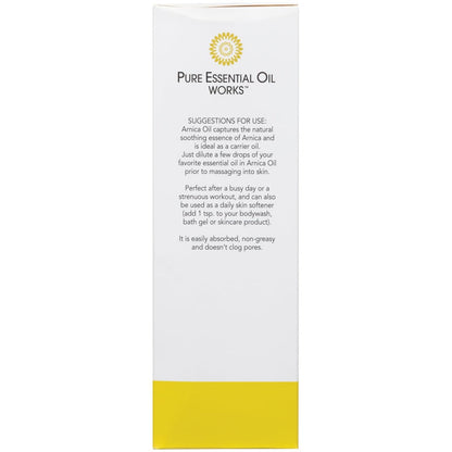 100% reines Arnikablütenöl von Pure Essential Oil Works – 237 ml, natürlich, parabenfrei