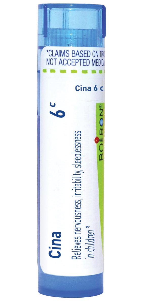 Boiron Cina 6C Homöopathisches Mittel gegen Nervosität, Reizbarkeit und Schlaflosigkeit bei Kindern – 80 Kügelchen