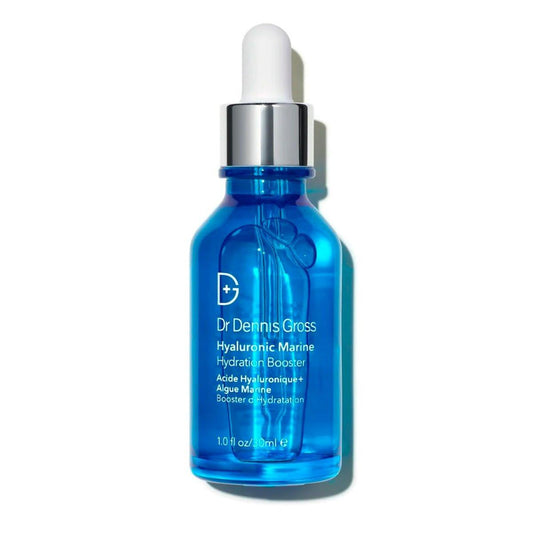 Dr. Dennis Gross Hyaluronic Marine™ Hydration Booster – Feuchtigkeitsbooster für trockene Haut, feine Linien & Fältchen, 30 ml