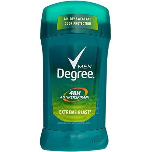 Degree Men Anti-Transpirant Deodorant Invisible Stick Extreme Blast - 2,7 oz, 6er-Pack