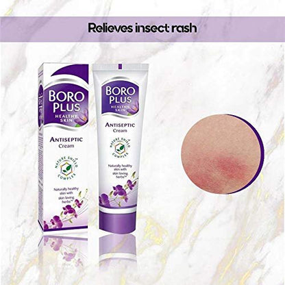 Boroplus Natürliche Ayurvedische Creme | Mit hautliebenden Kräutern | Mehrzweck-Heilcreme | Repariert Wunden, Hautausschläge & rissige Füße | 1,35 Unzen (2er-Pack)