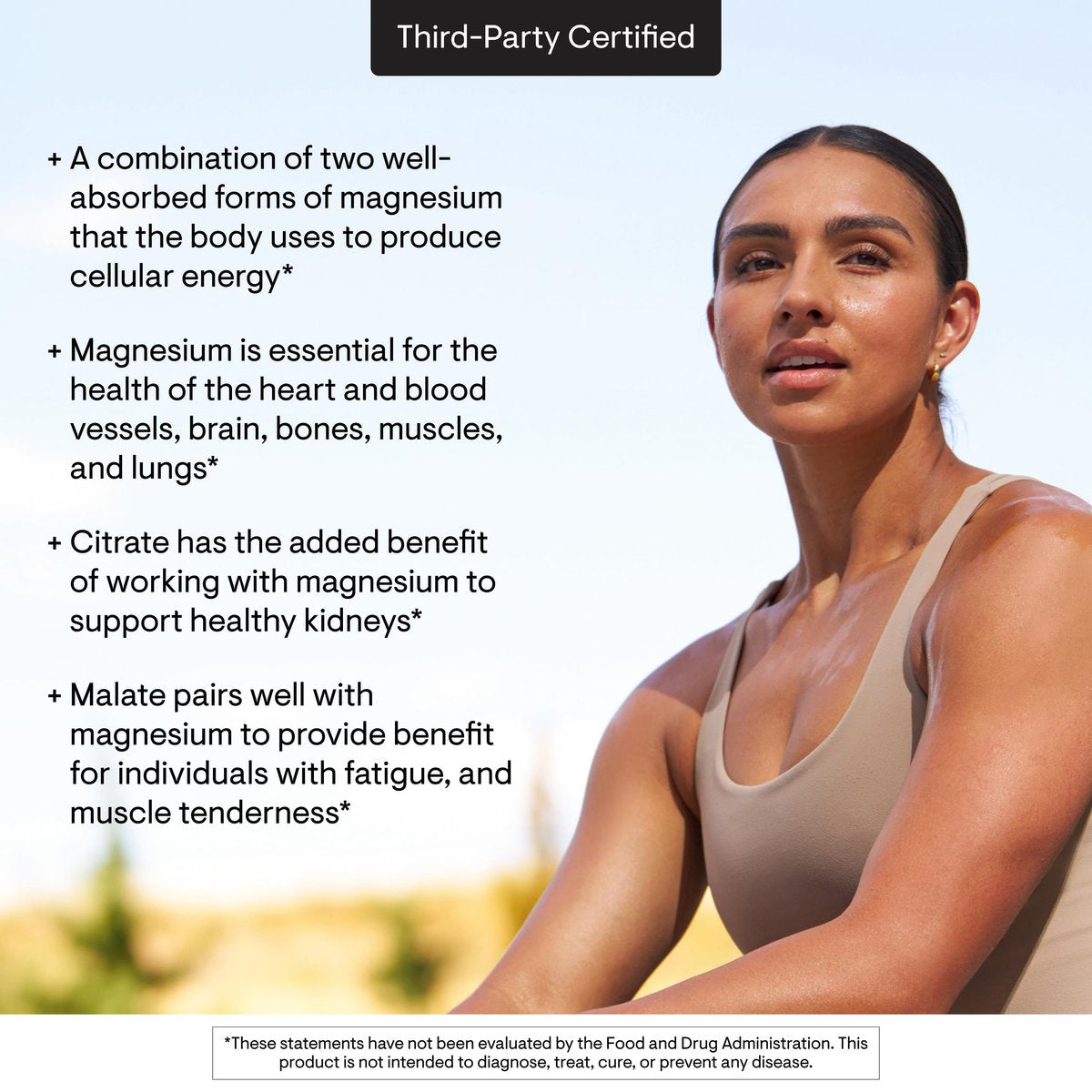 THORNE Magnesium CitraMate – Magnesiumcitrat & Malat Supplement – Unterstützt Herzgesundheit, Skelettmuskeln, Herz- & Lungenfunktion, Knochendichte & mehr – Drittgeprüft – 90 Portionen