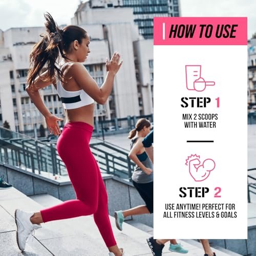 Evlution EVL BCAAs Aminosäuren Pulver – BCAA Pre Workout Pulver für Muskelregeneration, Wachstum & Ausdauer – Rehydrierendes Post-Workout Getränk mit natürlichem Koffein – Pink Lemonade, 30 Portionen
