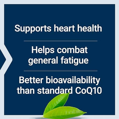 Life Extension Super Ubiquinol CoQ10 100 mg – Herzgesundheit & Mitochondriale Unterstützung, 30 Softgels, Nicht-GVO, Glutenfrei