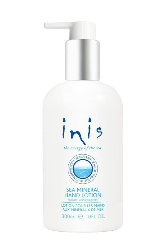 Inis the Energy of the Sea - Handlotion mit Meeresmineralien für Damen und Herren, leichte Handfeuchtigkeitscreme mit Seetang, Sheabutter und Hyaluronsäure, frischer Meeresduft, 300 ml