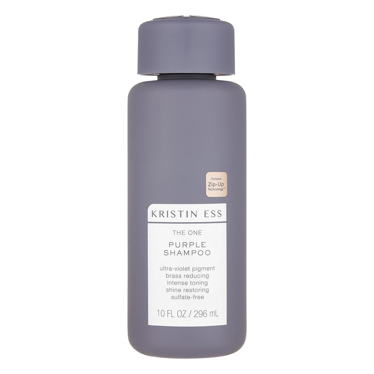 Kristin Ess Hair The One Purple Shampoo für blondes Haar – neutralisiert Gelb- und Messingtöne, verleiht Glanz, sulfat-, silikon- und parabenfrei, farb- und keratinverträglich, 296 ml