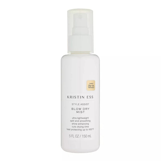 Kristin Ess Hydratinger Hitzeschutzspray für das Haar – Frizz-Kontrolle beim Föhnen + Glanzverstärkend – Anti-Luftfeuchtigkeit Thermischer Hitzeschutz – Repariert und schützt bis zu 232 °C – Birnenduft
