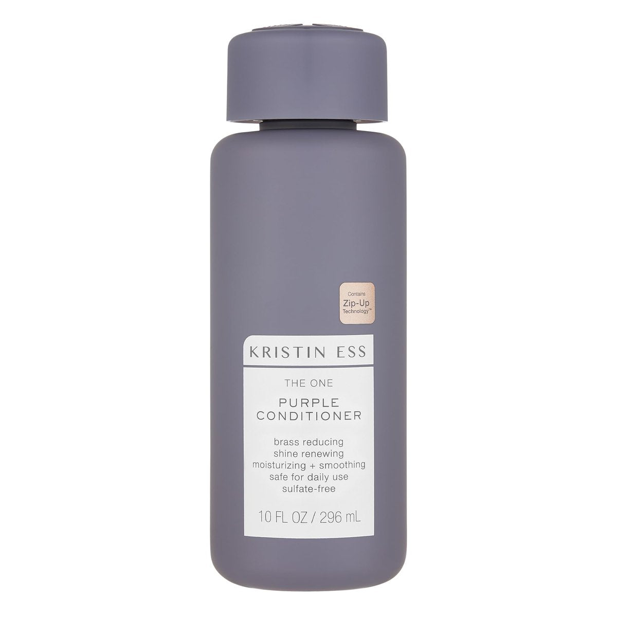Kristin Ess Hair The One Purple Conditioner für blondes Haar – Tönung + Feuchtigkeit – neutralisiert Gelb- und Messingtöne – sulfat-, silikon- und parabenfrei – farb- und keratinbehandlungssicher – 295 ml