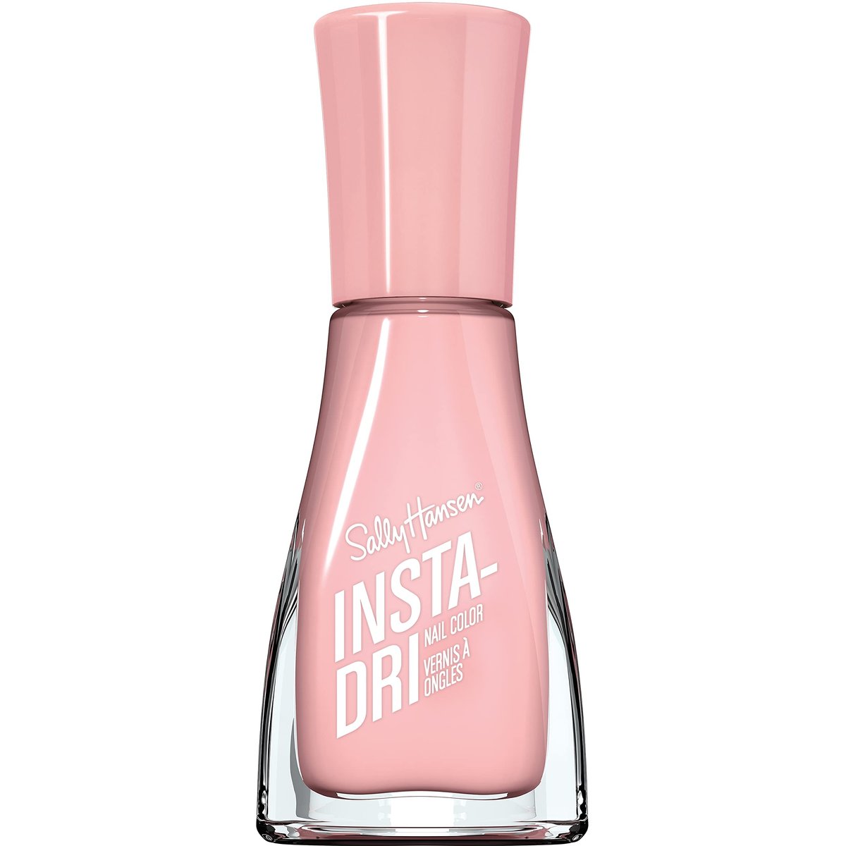 Sally Hansen Insta-Dri Nagellack Petal Pusher – Schnelltrocknend, langanhaltend, streifenfrei glänzend, Pink