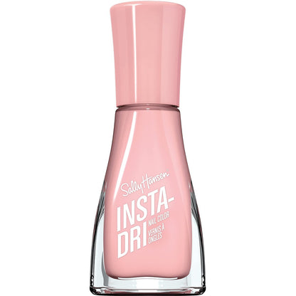 Sally Hansen Insta-Dri Nagellack Petal Pusher – Schnelltrocknend, langanhaltend, streifenfrei glänzend, Pink
