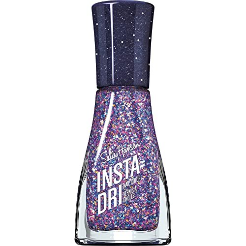 Sally Hansen Insta-Dri® Nagellack - Grape Shifter, Schnell trocknend, langanhaltend, streifenfrei glänzend, lila Nagellack
