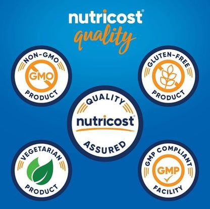 Nutricost Berberin HCl 1200 mg – 60 vegane Kapseln, glutenfrei & nicht-GMO
