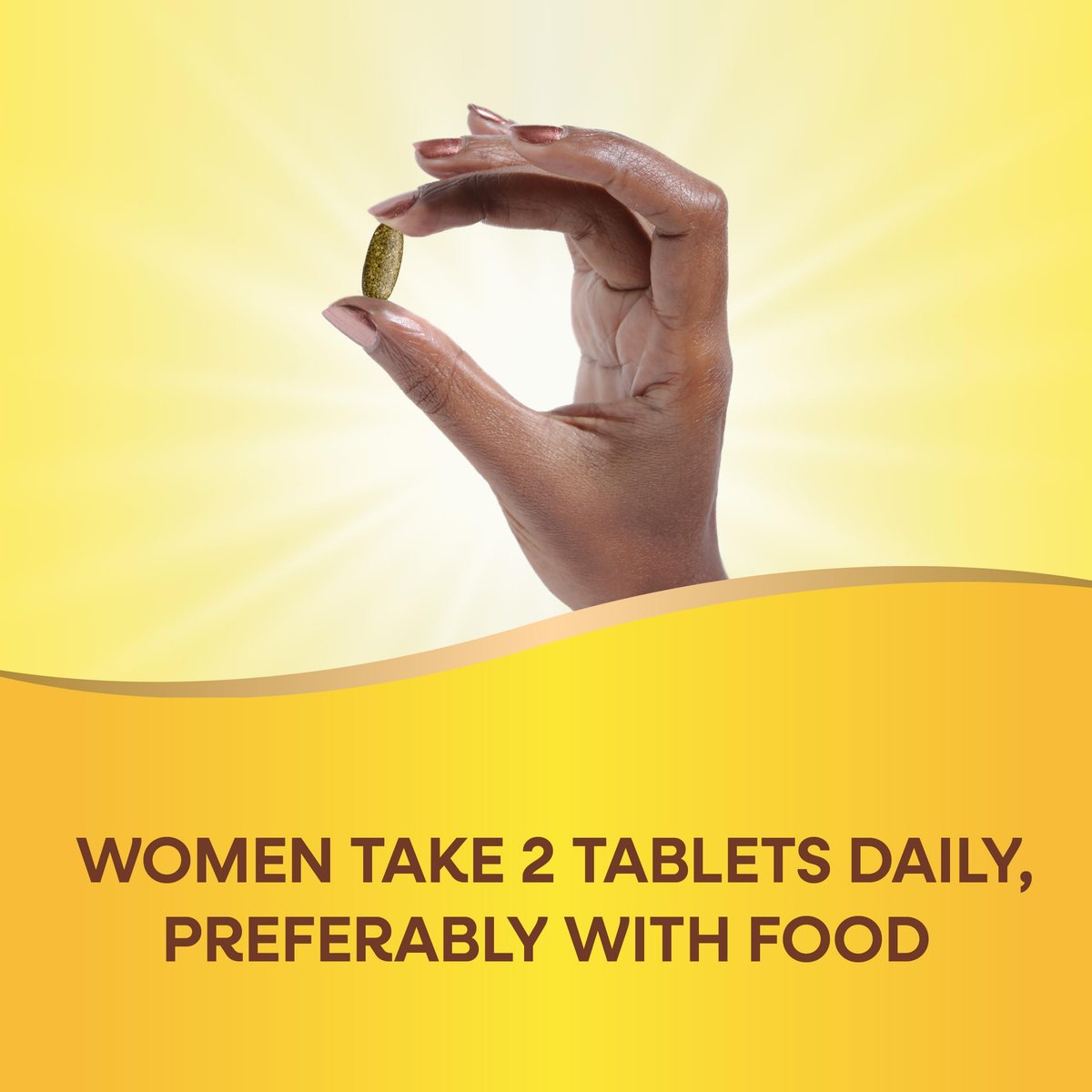 Nature's Way Alive! Women's Garden Goodness Complete Multivitamin – 60 Tabletten mit Bio-Grünkohl, Acai und Himbeere