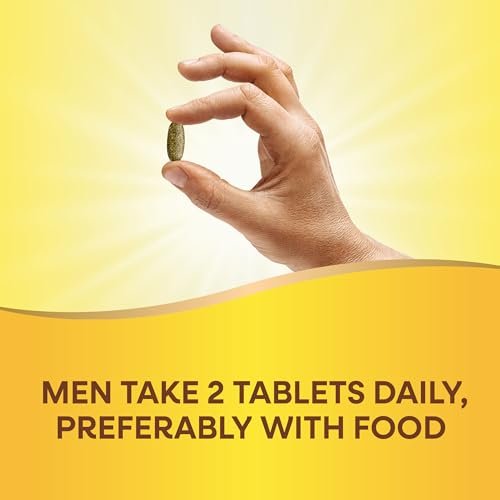 Nature's Way Alive! Garden Goodness Männermultivitamin – Eine Portion Gemüse und Früchte, hochwirksame B-Vitamine, 60 Tabletten