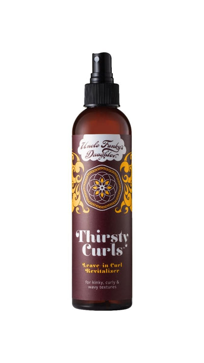 Uncle Funky's Daughter Thirsty Curls Leave-In Curl Revitalizer - 237 ml Feuchtigkeitsspray für Locken