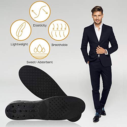 3-schichtige 7 cm Air Cushion Schuh-Einlegesohlen für Männer und Frauen – Höhenverstellbare Schuhpolster-Kit (2,75'' / 7 cm)