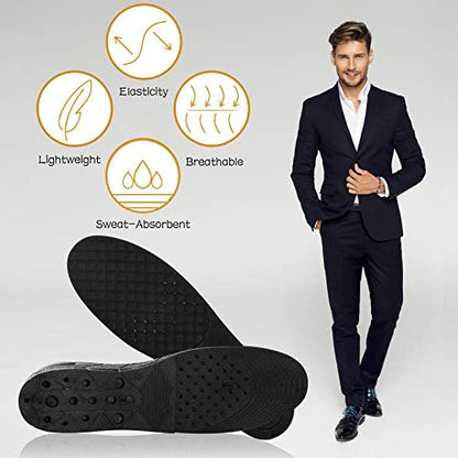 3-schichtige 7 cm Air Cushion Schuh-Einlegesohlen für Männer und Frauen – Höhenverstellbare Schuhpolster-Kit (2,75'' / 7 cm)