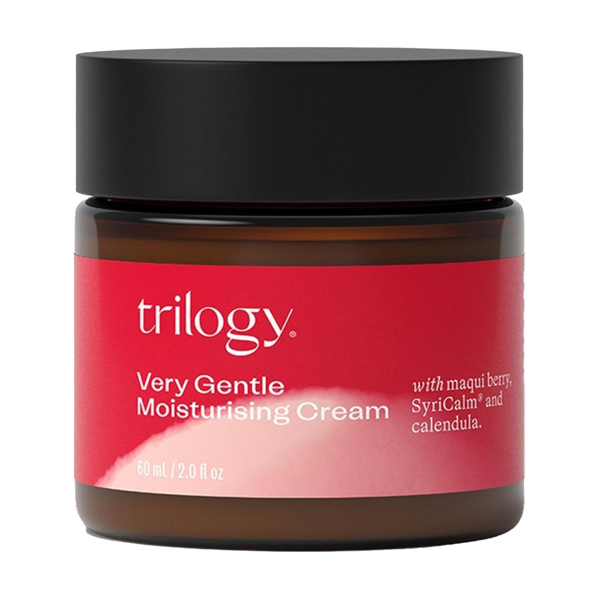 Trilogy Very Gentle Moisturising Cream mit SyriCalm & Hyaluronsäure für empfindliche Haut, 60 ml