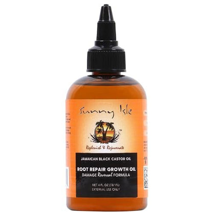 Sunny Isle Jamaican Black Castor Oil Root Repair Growth Oil – Pflegendes Haaröl gegen Haarausfall, Stärkung & Wachstum – 118 ml