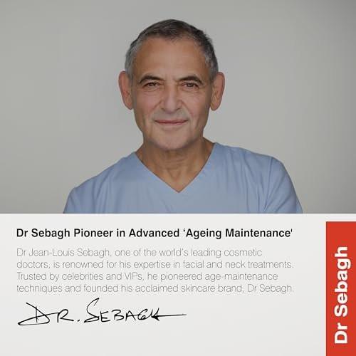 Dr Sebagh Festigende Augencreme (0,5 fl oz) – Augencreme gegen dunkle Ringe & Schwellungen – Feuchtigkeitscreme unter den Augen & Behandlung von Hohlräumen – Lifting-Behandlung für eingesunkene Augen & Augenfüller für alternde Haut