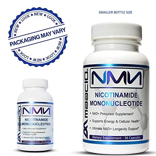 MAAC10 NMN Supplement – Reines Nicotinamid-Mononukleotid (NMN 125 mg Kapseln). Der stärkste NAD+-Vorläufer, stabiler als Ribosid. Pharmazeutische Qualität, 99 % rein, 30 Kapseln