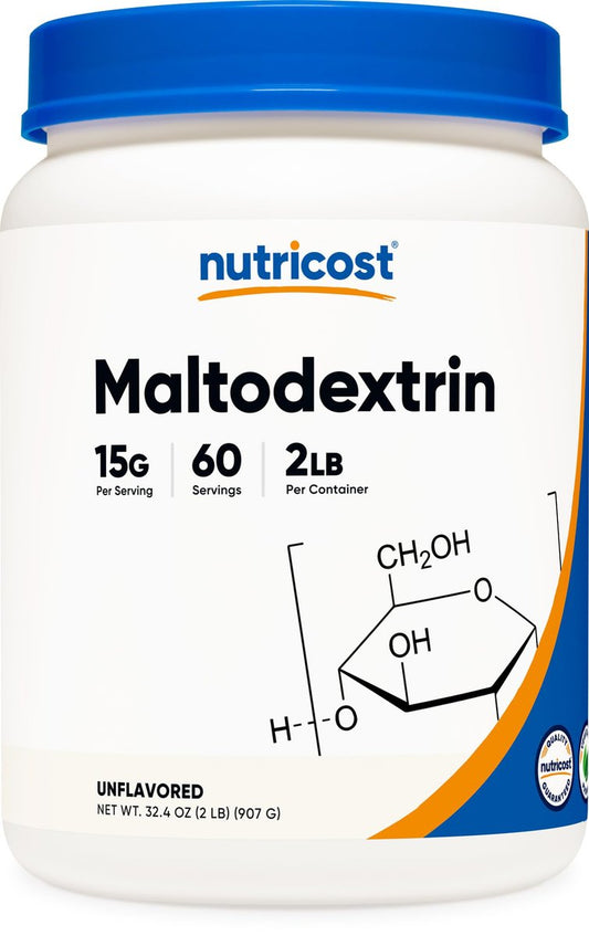 Nutricost Maltodextrin Pulver 2LB – Glutenfrei, Non-GMO