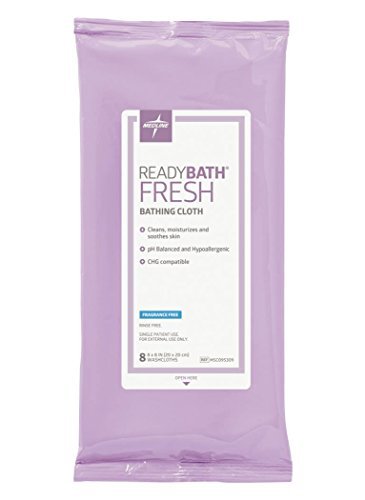 ReadyBath Fresh Cloths Einweg-Waschtücher, 8 Stück, Einheitsgröße