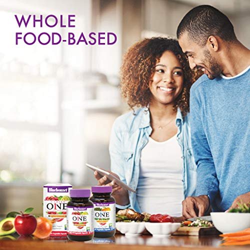Bluebonnet Nutrition One for Men – Tägliche Vollwert-Nahrungsergänzung für Männer, Nicht-GMO, Vegetarierfreundlich, Koscher, Glutenfrei, Sojafrei, Milchfrei, Eisenfrei, 30 Kapseln