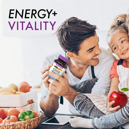 Bluebonnet Nutrition One for Men – Tägliche Vollwert-Nahrungsergänzung für Männer, Nicht-GMO, Vegetarierfreundlich, Koscher, Glutenfrei, Sojafrei, Milchfrei, Eisenfrei, 30 Kapseln