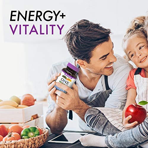Bluebonnet Nutrition One for Men – Tägliche Vollwert-Nahrungsergänzung für Männer, Nicht-GMO, Vegetarierfreundlich, Koscher, Glutenfrei, Sojafrei, Milchfrei, Eisenfrei, 30 Kapseln