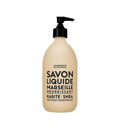 La Compagnie de Provence Savon de Marseille Flüssigseife Nachfüllpackung mit Sheabutter, 500 ml