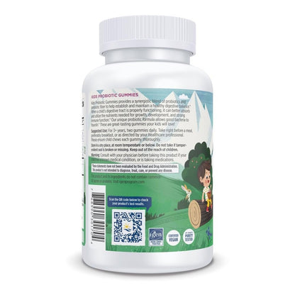 Nordic Naturals Kids Nordic Flora Probiotic Gummies, Merry Berry Punch - 60 Gummis - 1,5 Milliarden KBE & Präbiotische Ballaststoffe - Vegan, Non-GMO - 30 Portionen