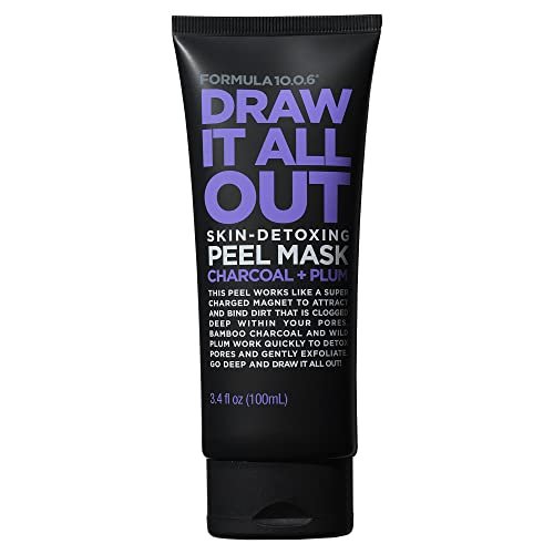 FORMULA 10.0.6 Draw It All Out Hautentgiftende Aktivkohle-Peeling-Maske 3,4 fl oz (100 ml)