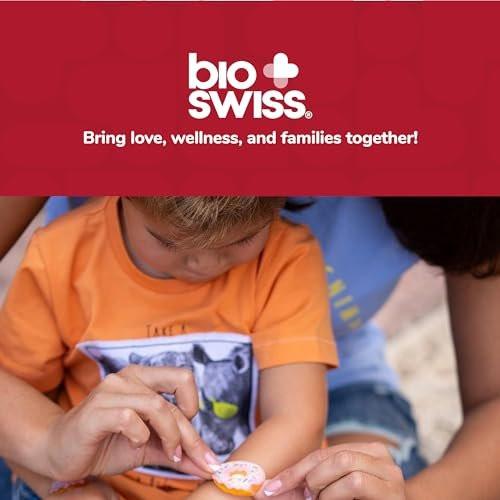 BioSwiss Donut-förmige selbstklebende Verbände, 24 Stück, steril, latexfrei