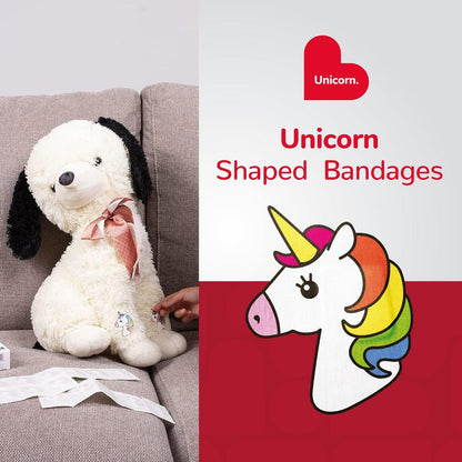 BioSwiss Einhorn-Pflaster, selbstklebend, latexfrei, steril, 24 Stück